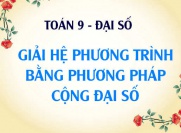 Giải hệ phương trình bằng phương pháp Cộng đại số và Bài tập vận dụng - Toán lớp 9
